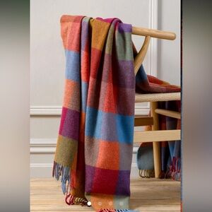 Joseph Multicolor Supersoft Lambswool Throw